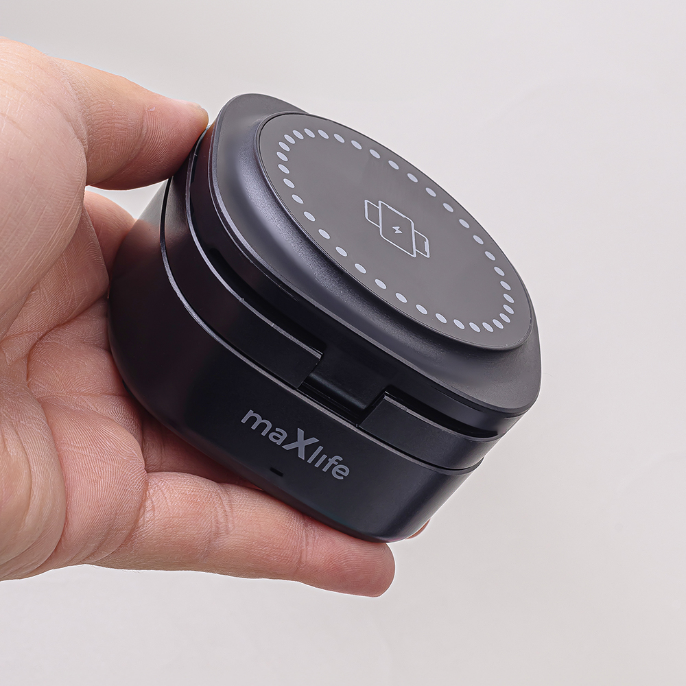 Maxlife MXWC-06 magnetisk trådlös laddare 15W svart 3-i-1