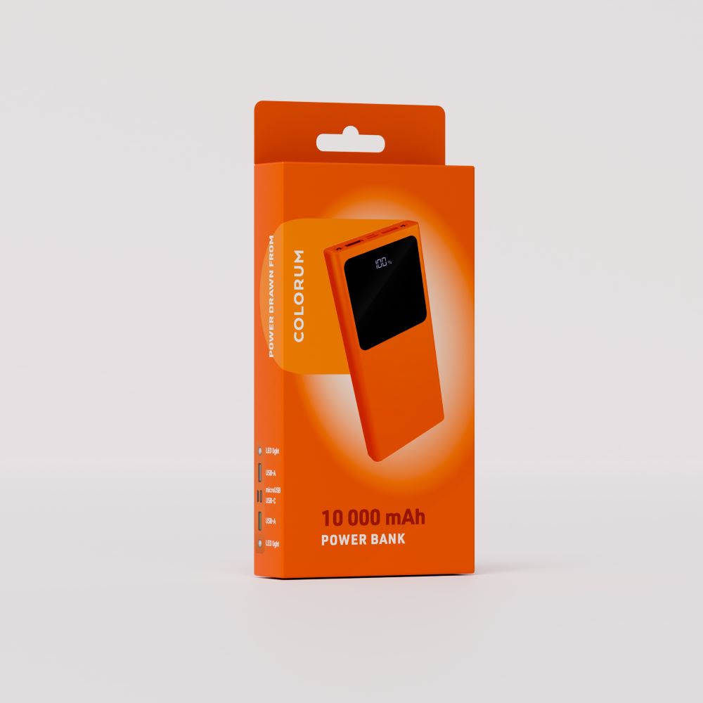 COLORUM Powerbank 10 000 mAh CPB10-10 xOrange