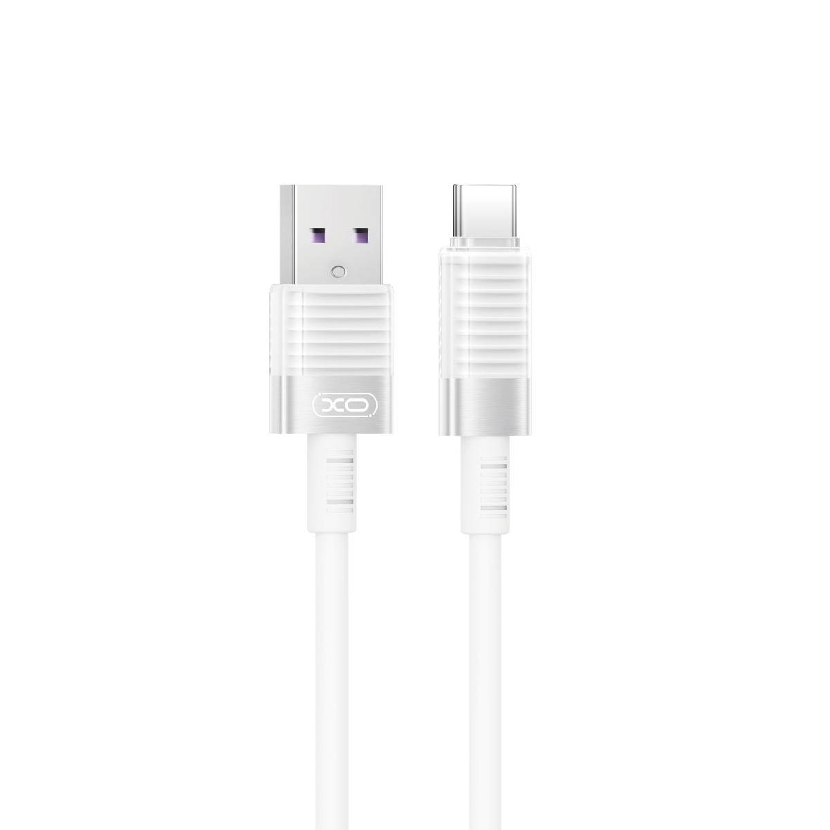 XO-kabel NB282 USB – USB-C 1,0 m 6A vit