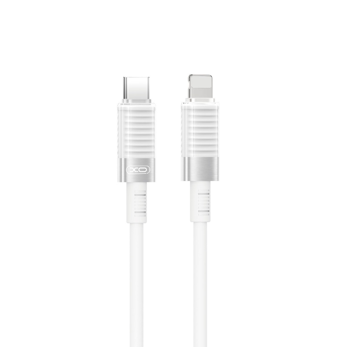 XO-kabel NB-Q282A PD USB-C – Lightning 1,0 m 27W vit