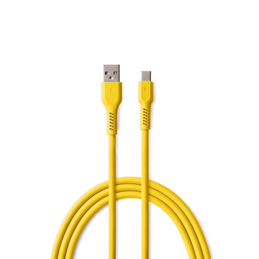 COLORUM USB-A – USB-C-kabel 1,8 m 3A CK60-AC-05 xGul