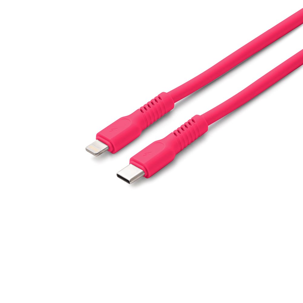 COLORUM USB-C – Lightning-kabel 1,8m 2,4A CK12-CL-02 xMagenta