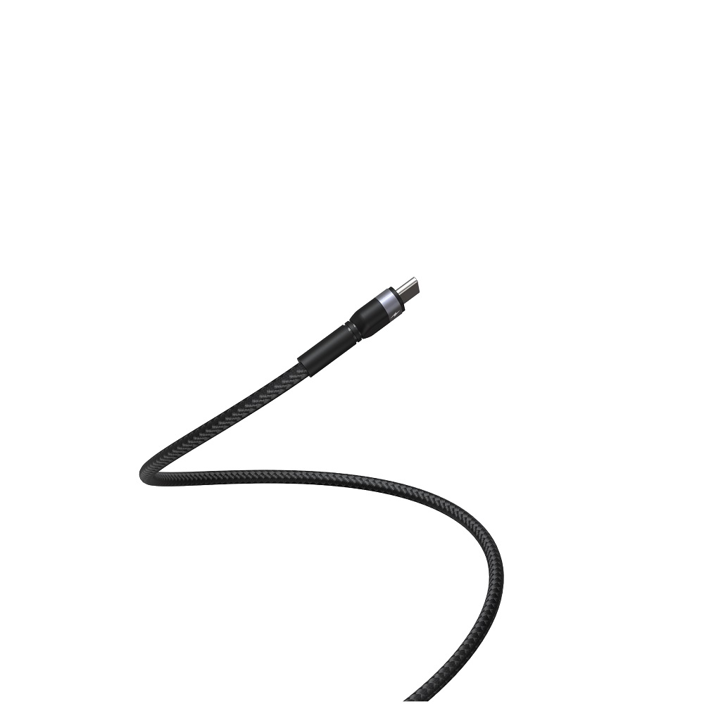 Devia 2in1-kabel Extreme EC648 USB-C + USB-C – Lightning 1,2 m 3A svart