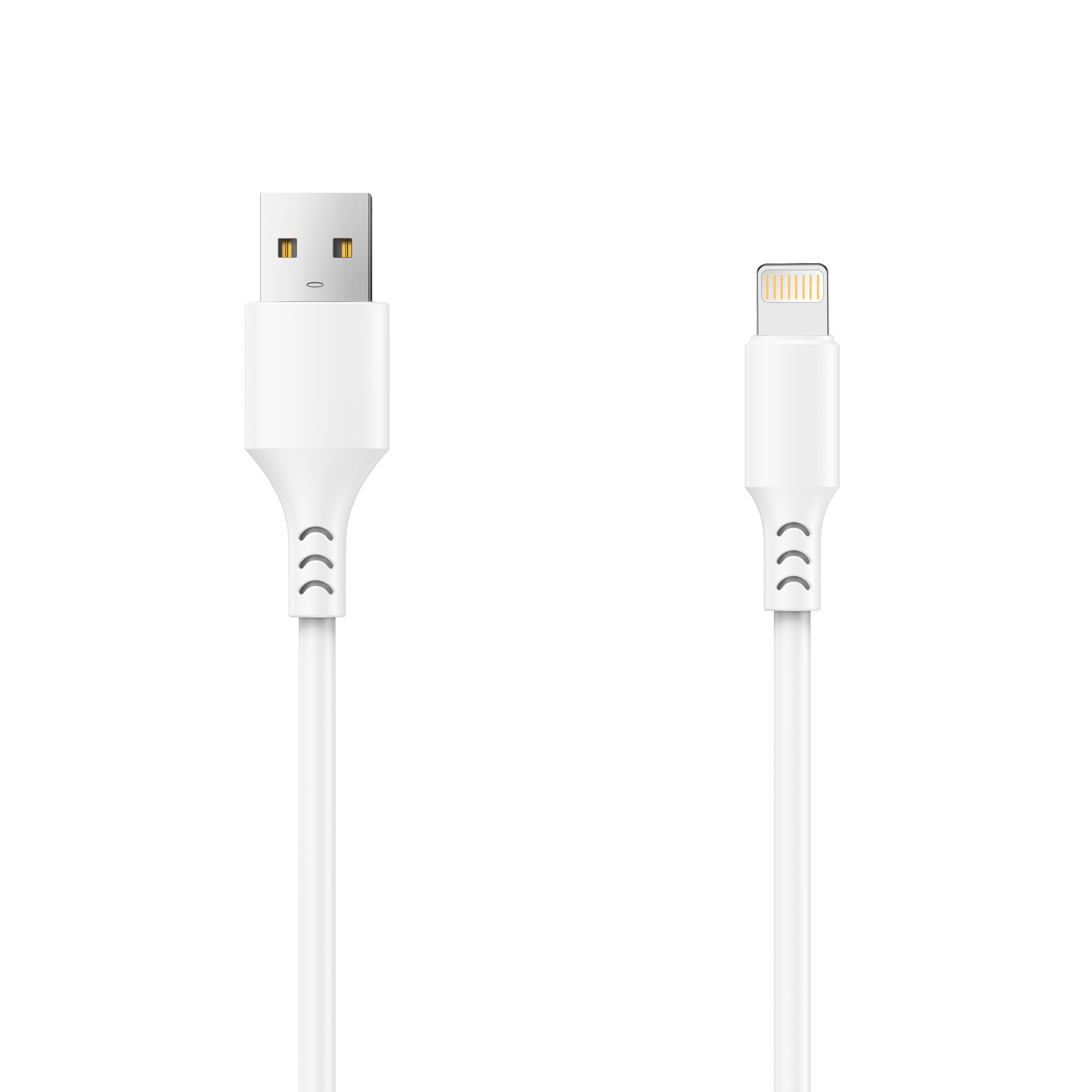Setty cable USB – Lightning 1,8 m 2A KT-L white JMP