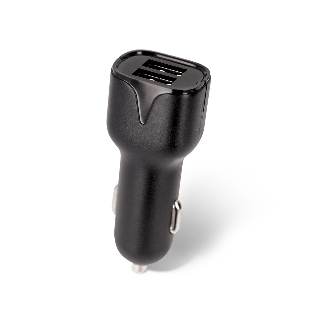 Setty car charger 2xUSB 2,4A LA-02 black JMP