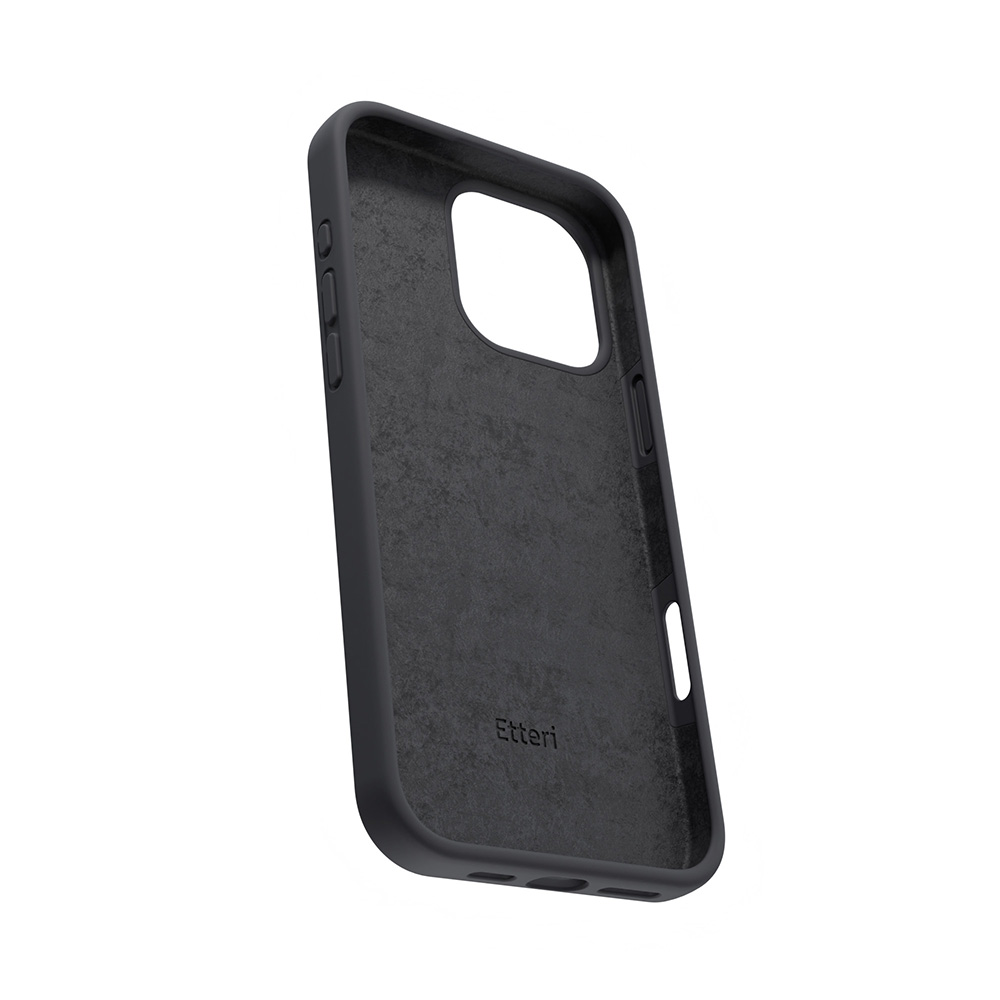 Etteri Silicone case for iPhone 16 Pro Max 6,9″ black