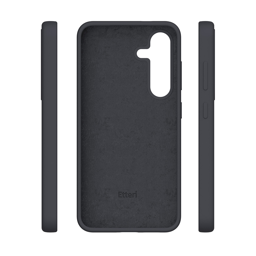 Etteri Silicone case for Samsung Galaxy A17 5G black