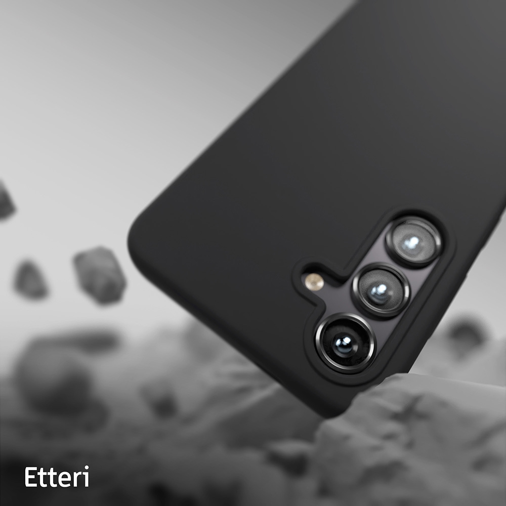 Etteri Silicone case for Samsung Galaxy A17 5G black