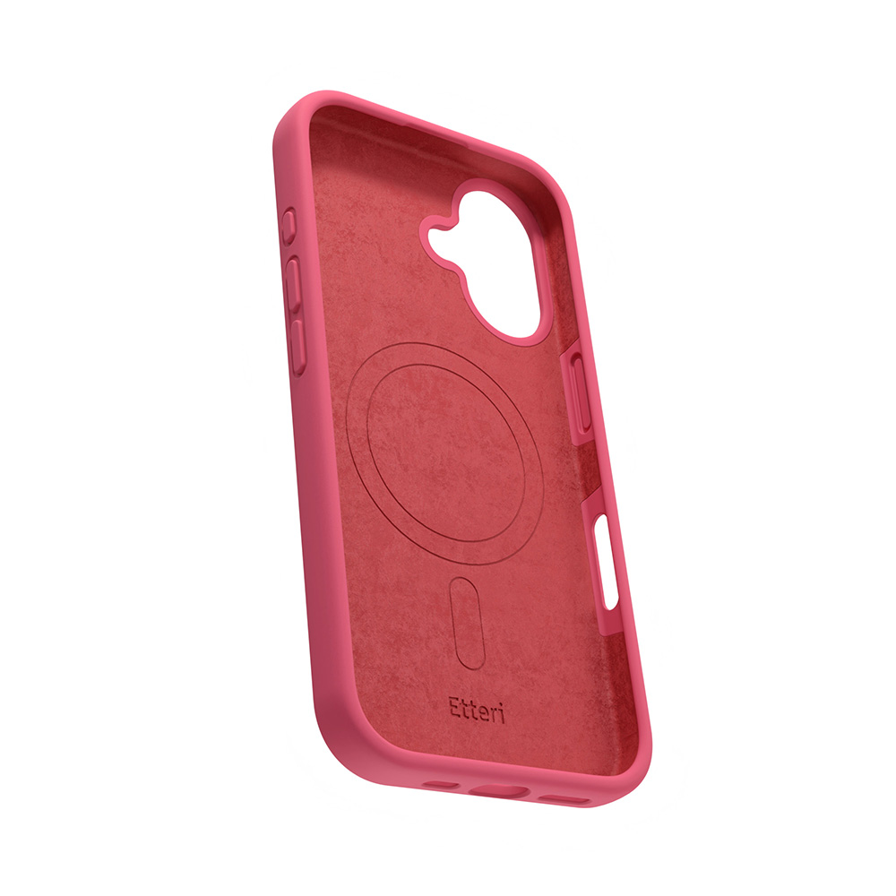 Etteri Silicone Mag-fodral för iPhone 16 Plus 6,7″ (hallonfärgad)