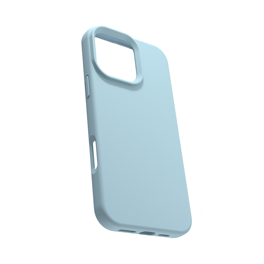 Etteri Silicone Mag case for iPhone 16 Pro 6,3″ light blue