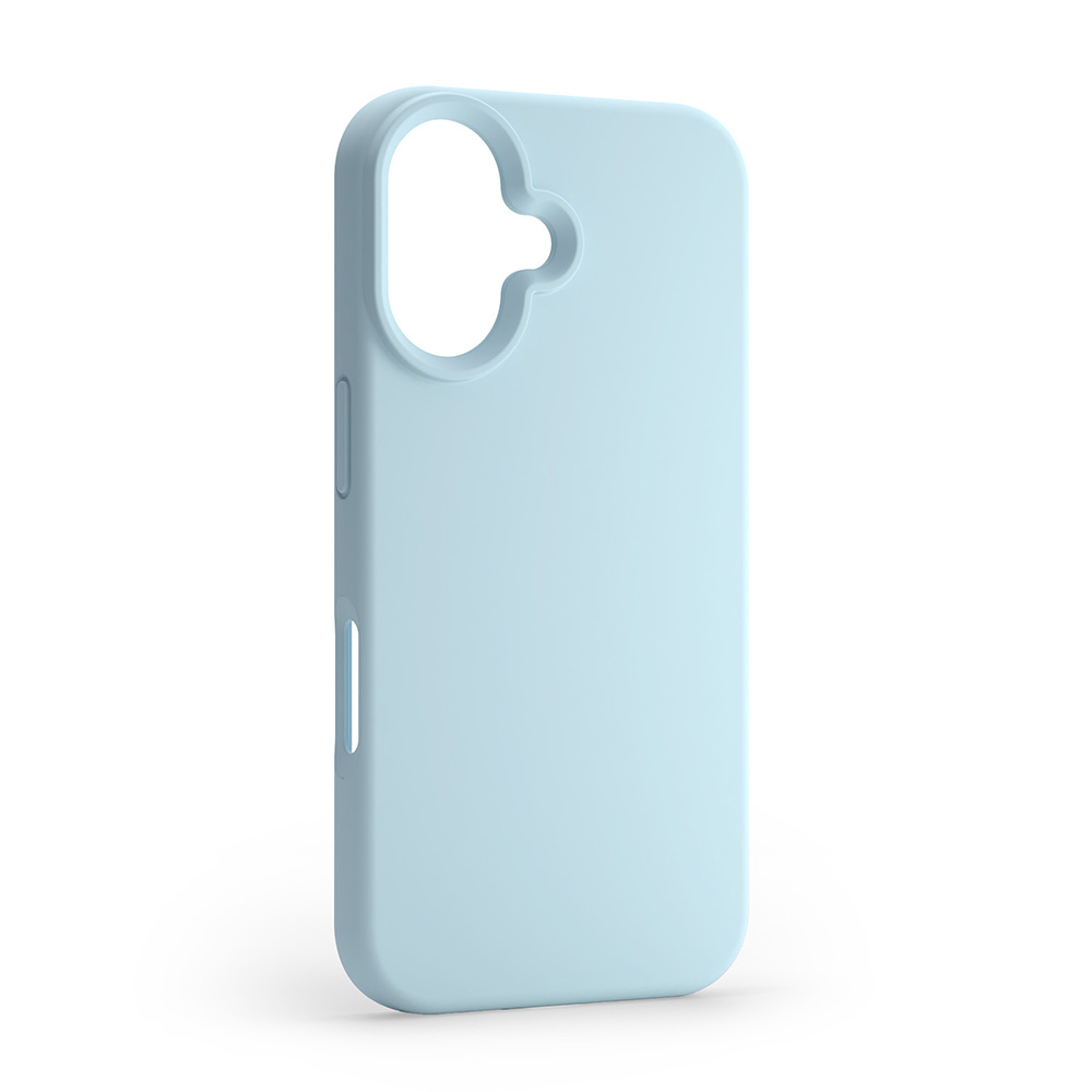 Etteri Silicone Mag case for iPhone 16 6,1″ light blue