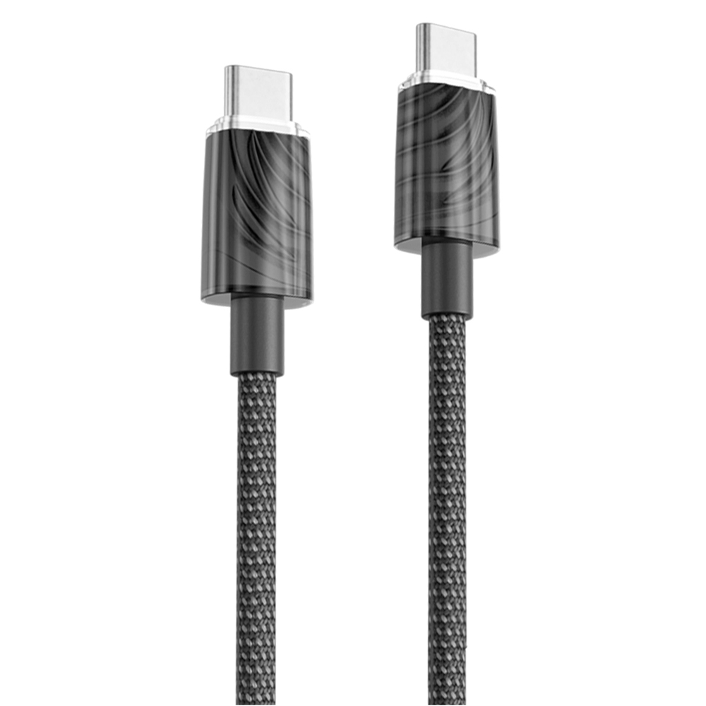 Proove-kabel Spectral USB-C – USB-C 1m 3A svart