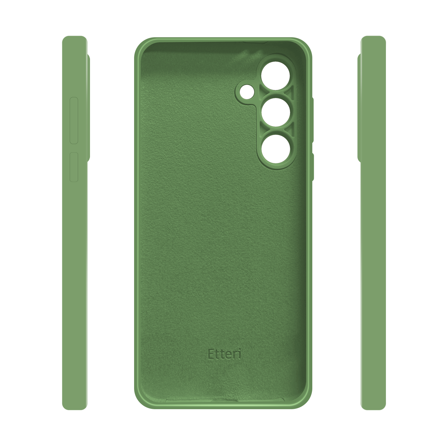 Etteri Silicone case för Samsung Galaxy A36 5G i ljusgrön