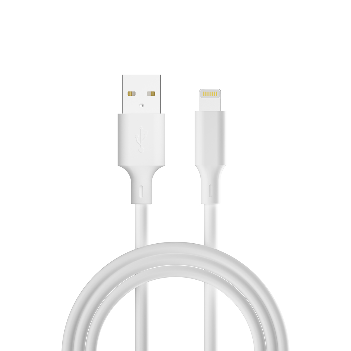 Forever recycling cable USB-A – Lightning 1,5m 2,4A HDKR12-AL-00 white