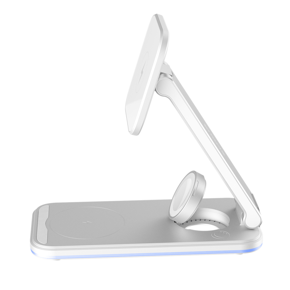 Bevisa trådlös laddare Energy Fold 3 i 1 vit