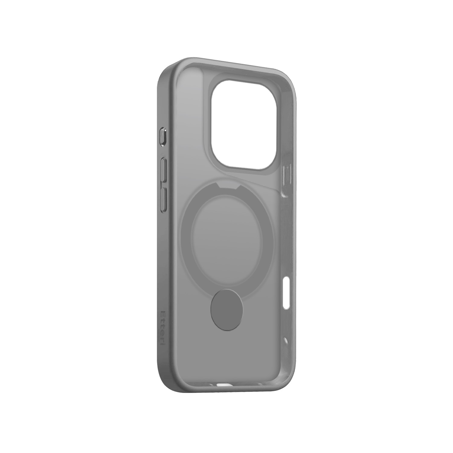 Etteri Matt Mag Ring case for iPhone 16 Pro 6,3″ grey