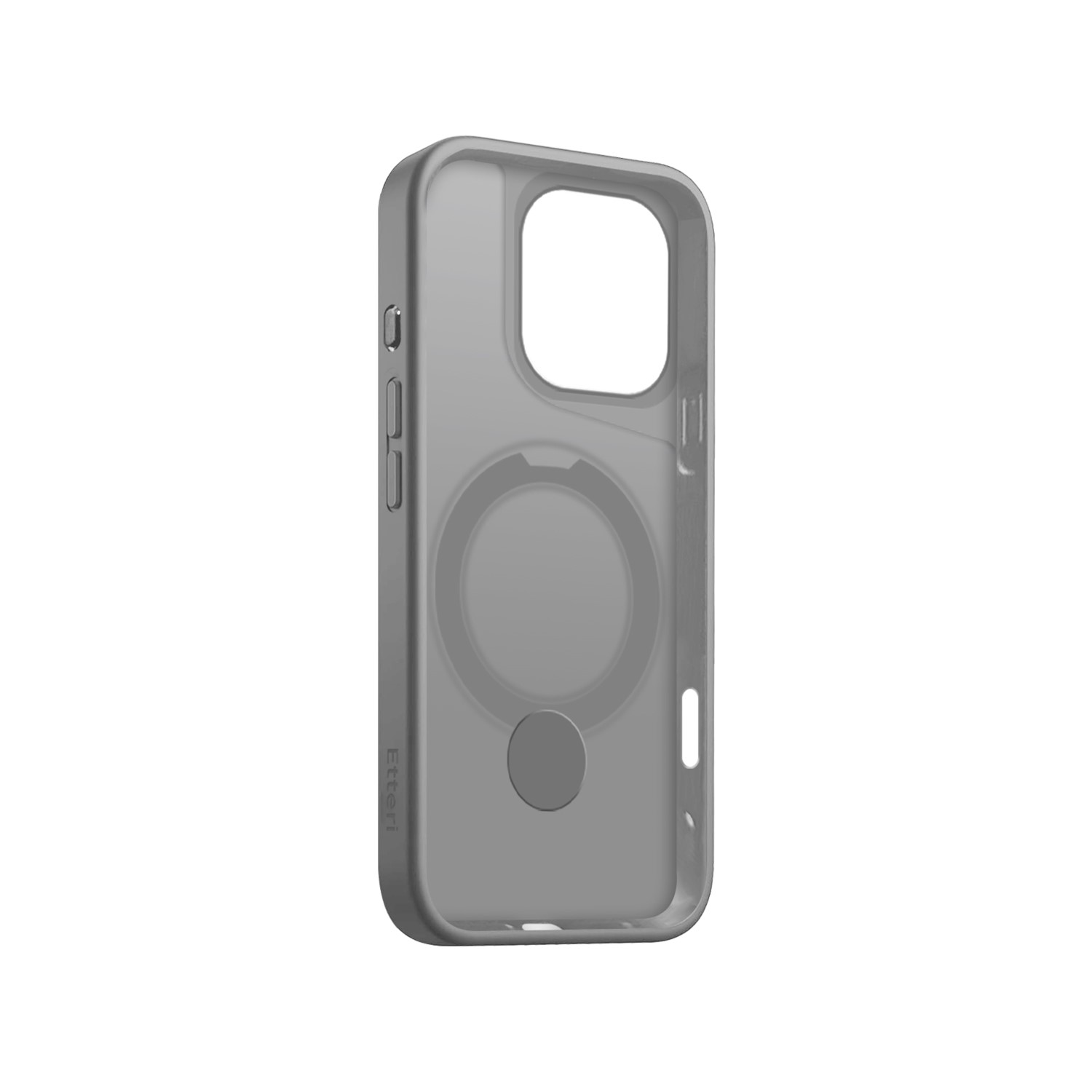 Etteri Matt Mag Ring case for iPhone 16 Pro Max 6,9″ grey