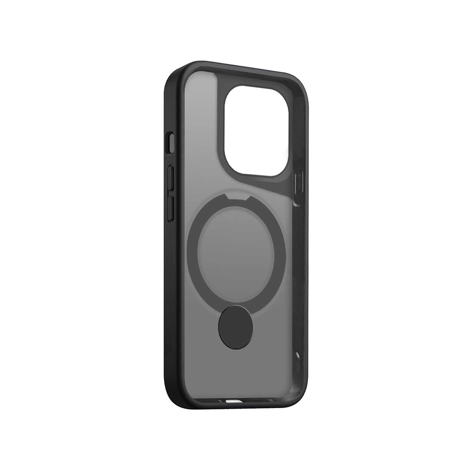 Etteri Matt Mag Ring case for iPhone 15 Pro 6,1″ black