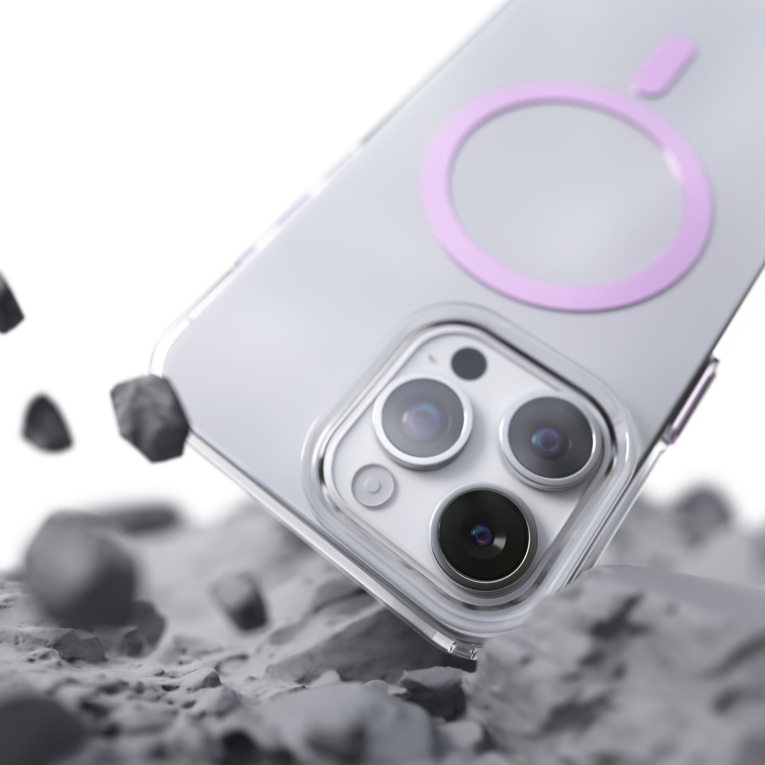 Etteri Color Mag-fodral för iPhone 12 / 12 Pro 6,1″ rosa