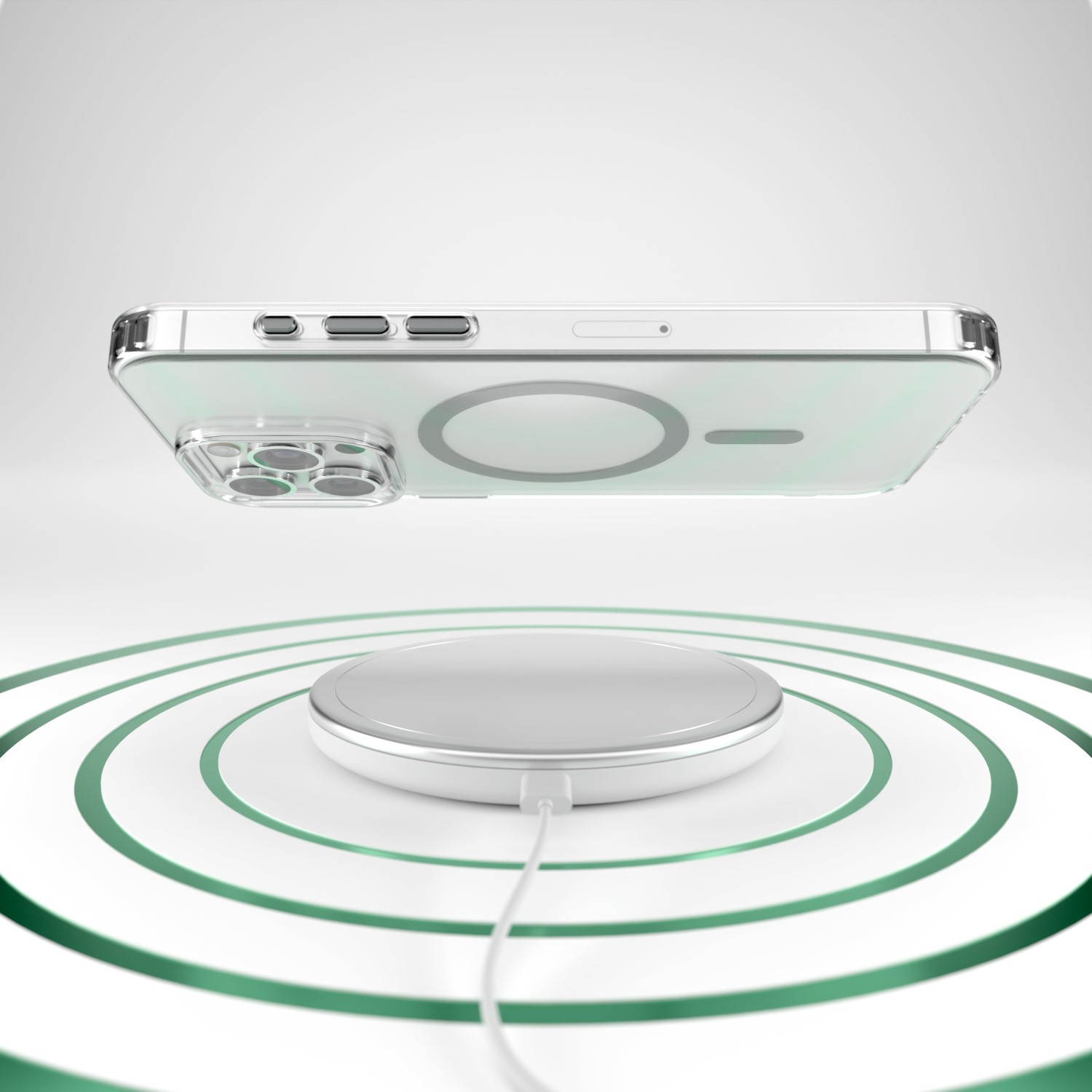 Etteri Color Mag case for iPhone 12 / 12 Pro 6,1″ grey