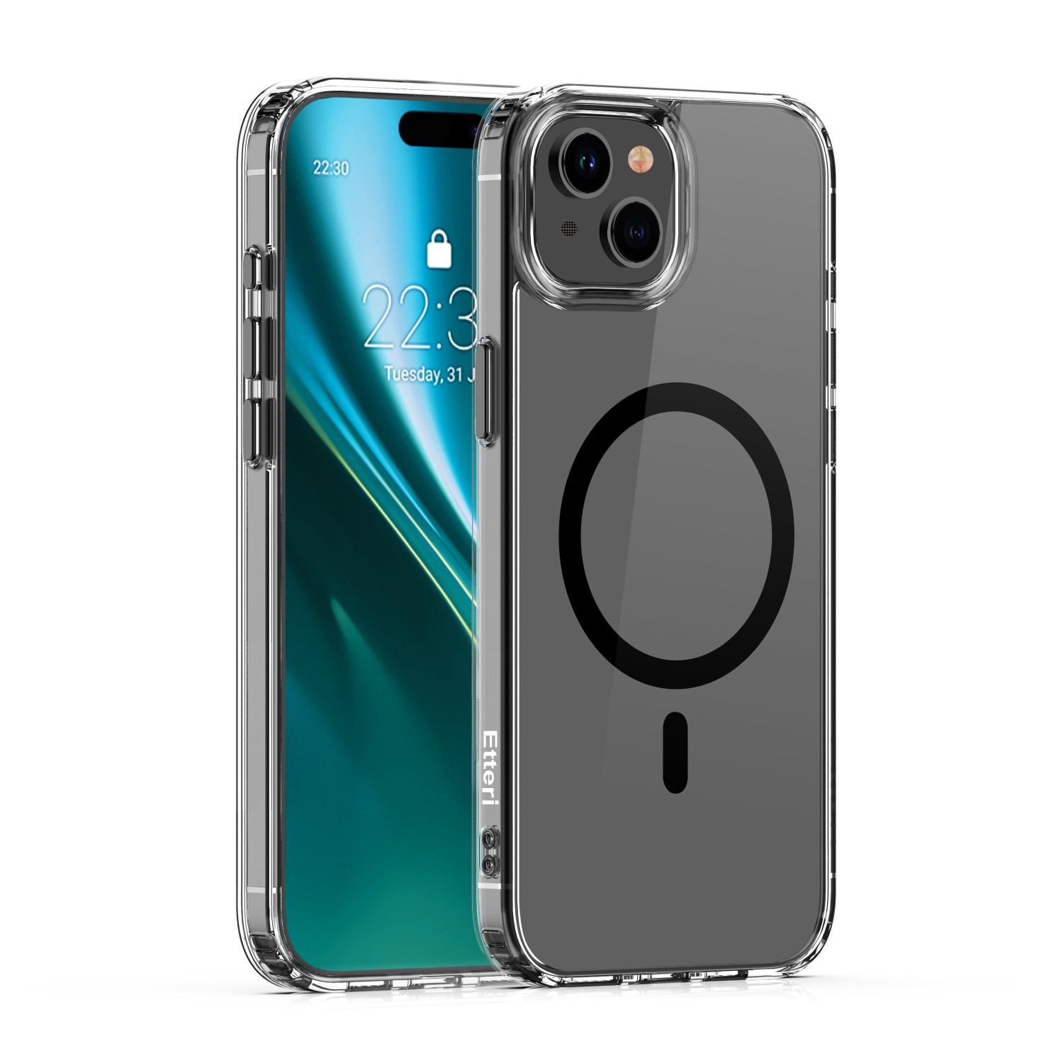 Etteri Color Mag case for iPhone 13 6,1″ black