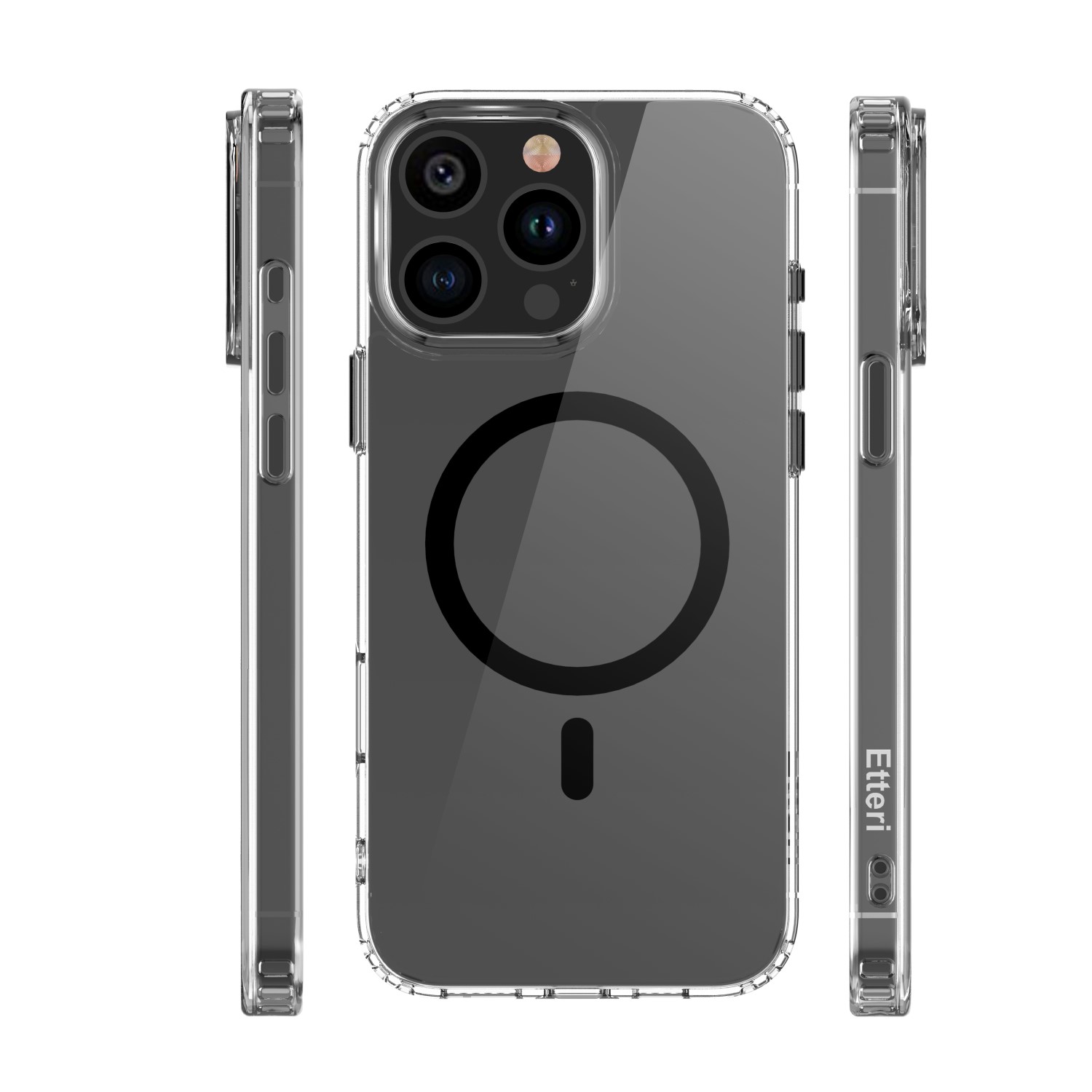 Etteri Color Mag-fodral för iPhone 14 Pro 6,1 tum svart