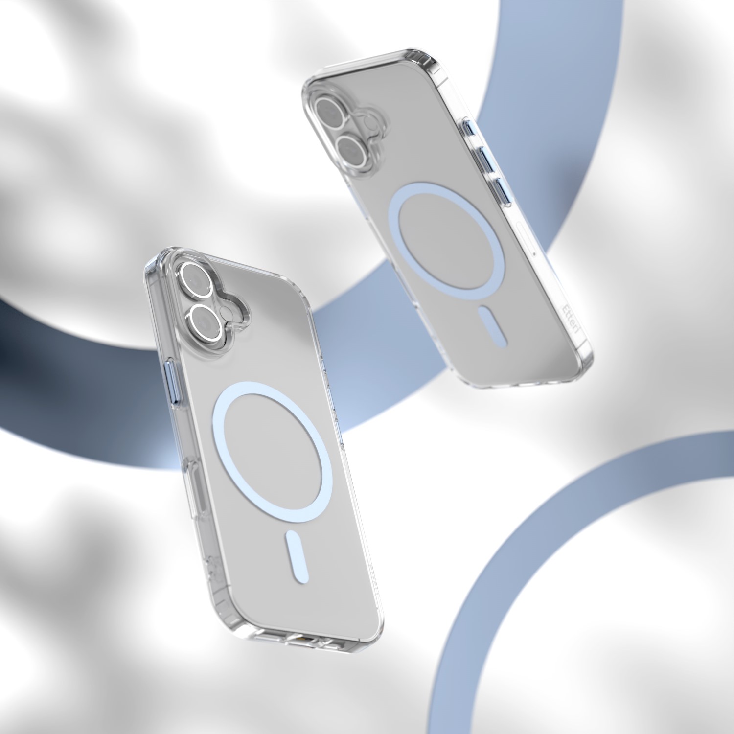 Etteri Color Mag-fodral för iPhone 16 Plus 6,7″ ljusblå