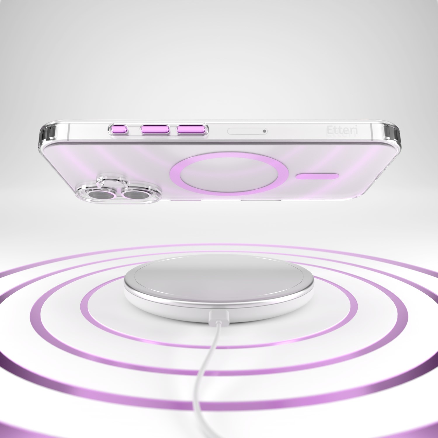 Etteri Color Mag-fodral för iPhone 16 Plus 6,7″ i rosa