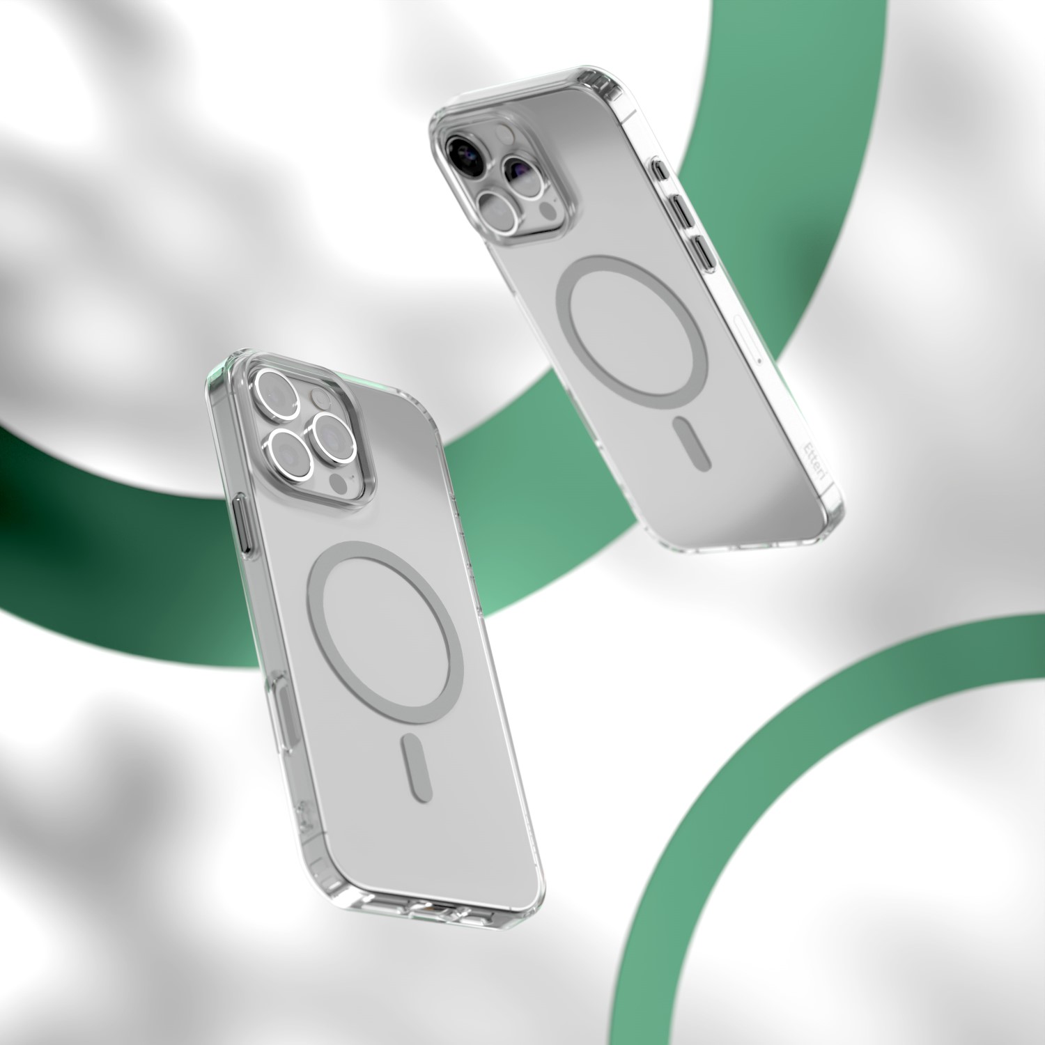 Etteri Color Mag case for iPhone 16 Pro Max 6,9″ grey