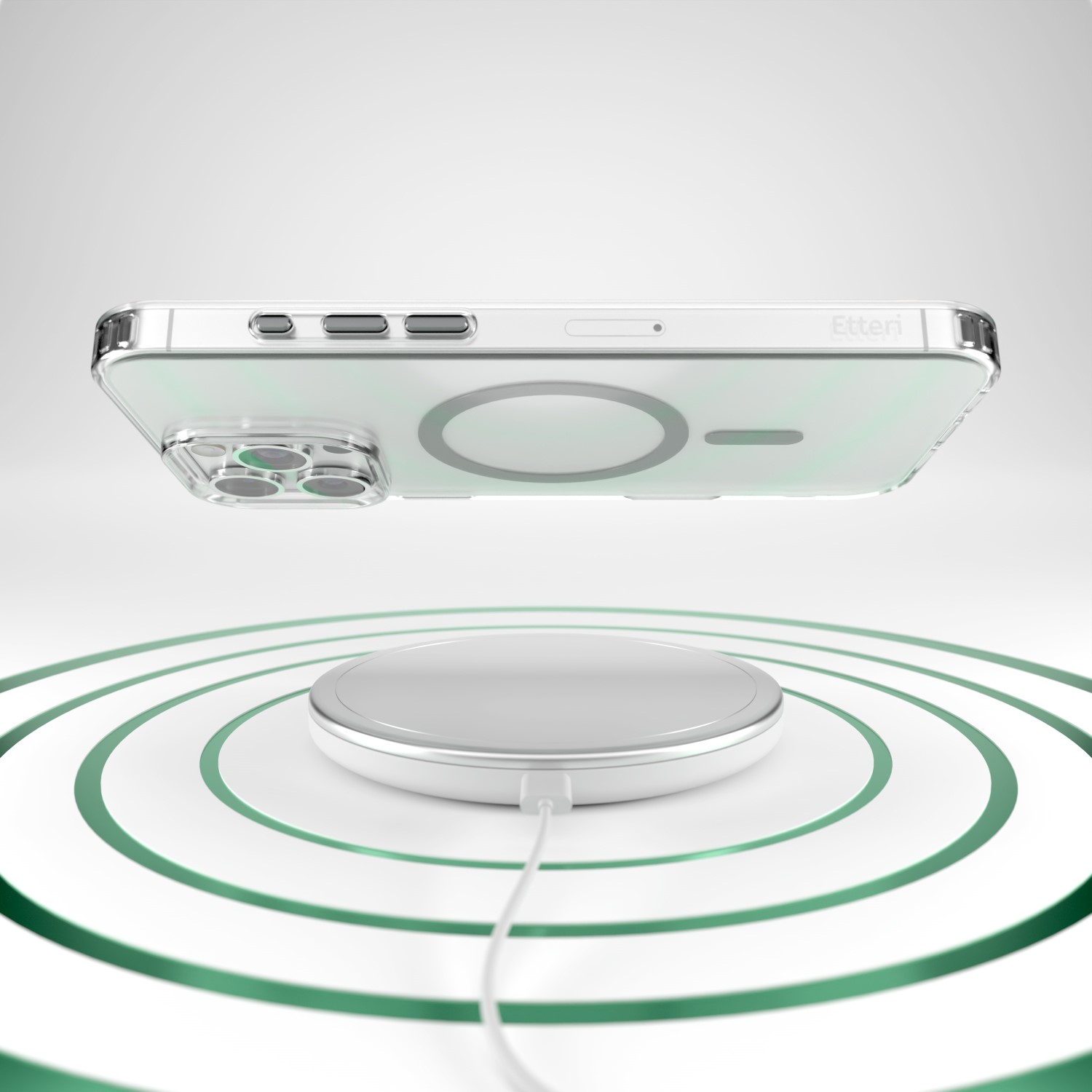 Etteri Color Mag case for iPhone 16 Pro Max 6,9″ grey