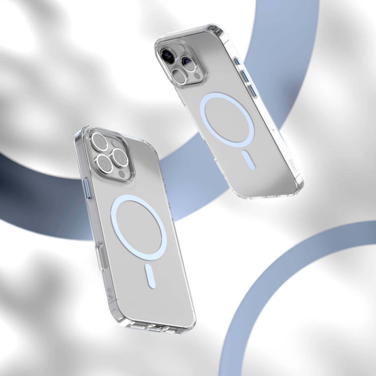 Etteri Color Mag-fodral för iPhone 16 Pro Max 6,9″ ljusblå