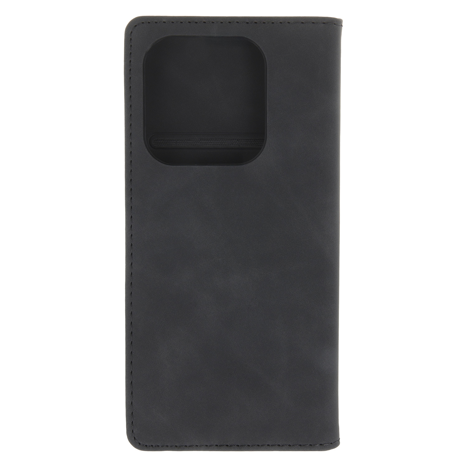 Smart Suede-fodral för Xiaomi Redmi Note 14 5G (Global) i svart