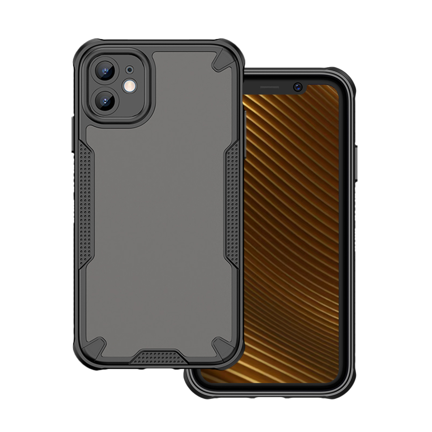 Defender Matt case for iPhone 11 black