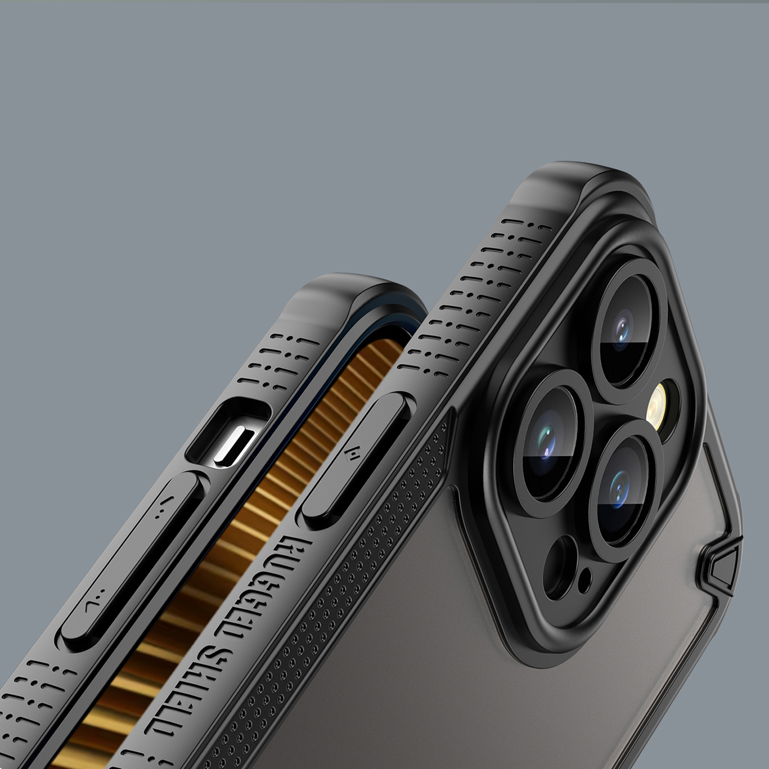 Defender Matt case for iPhone 17 6,3″ black