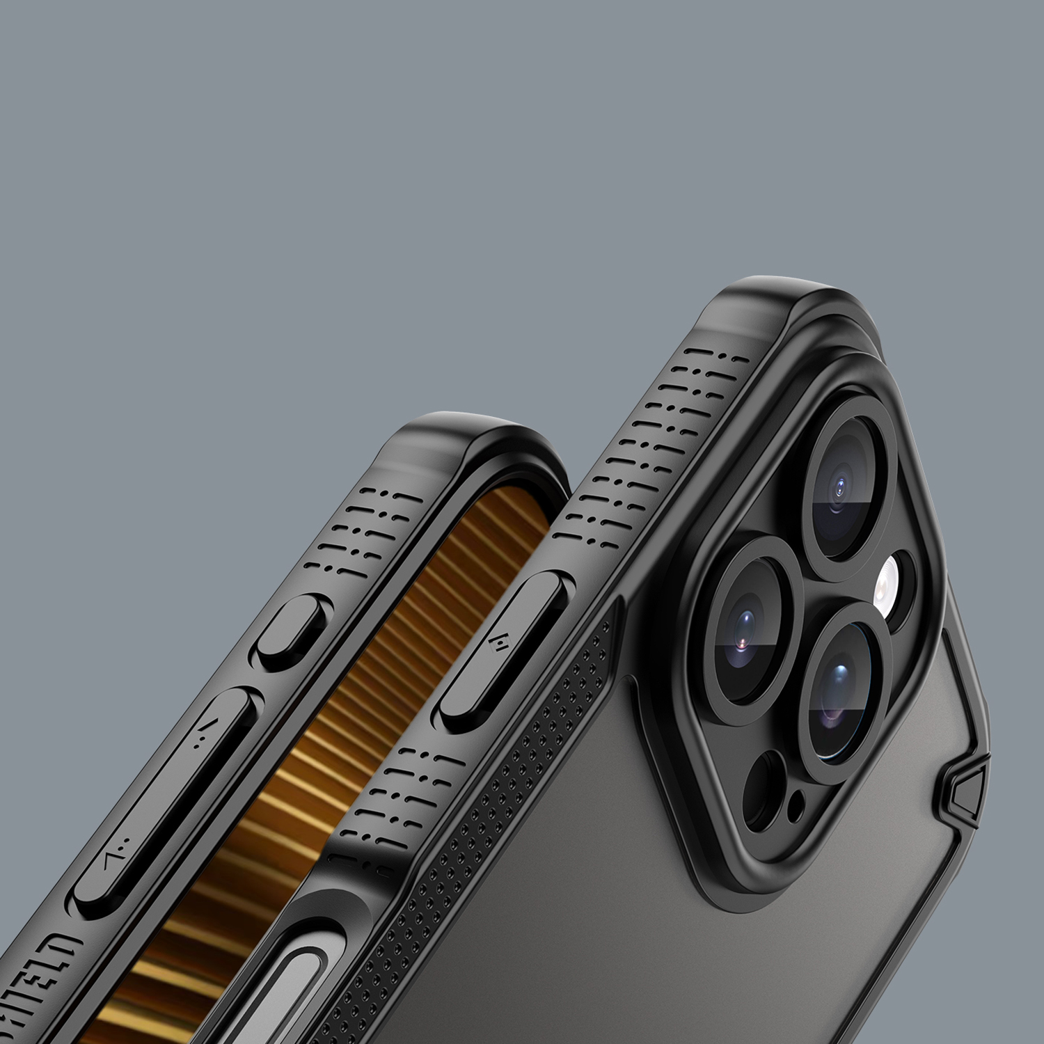 Defender Matt case for iPhone 16 6,1″ black