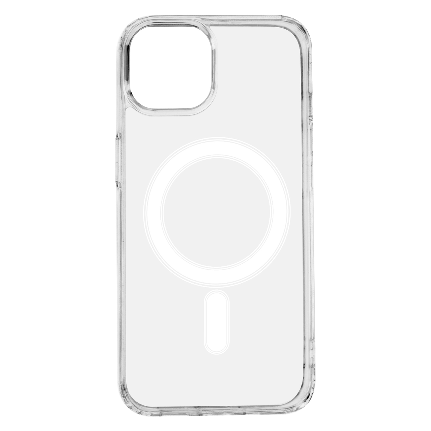 Anti Shock 1,5 mm Mag case for iPhone 13 6,1″ transparent big hole