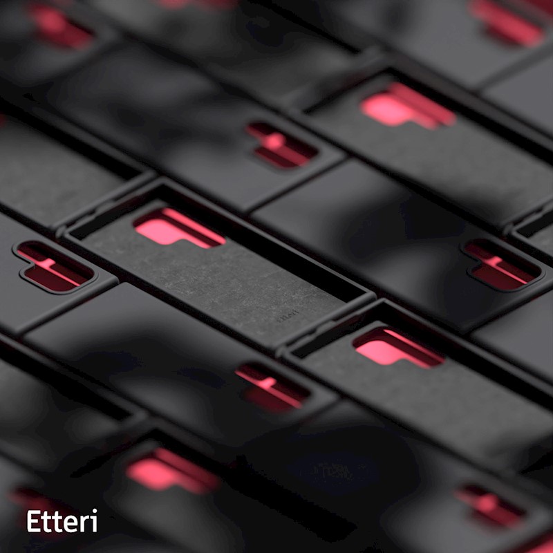 Etteri Silicone Mag-fodral för Samsung Galaxy S25 Ultra i svart