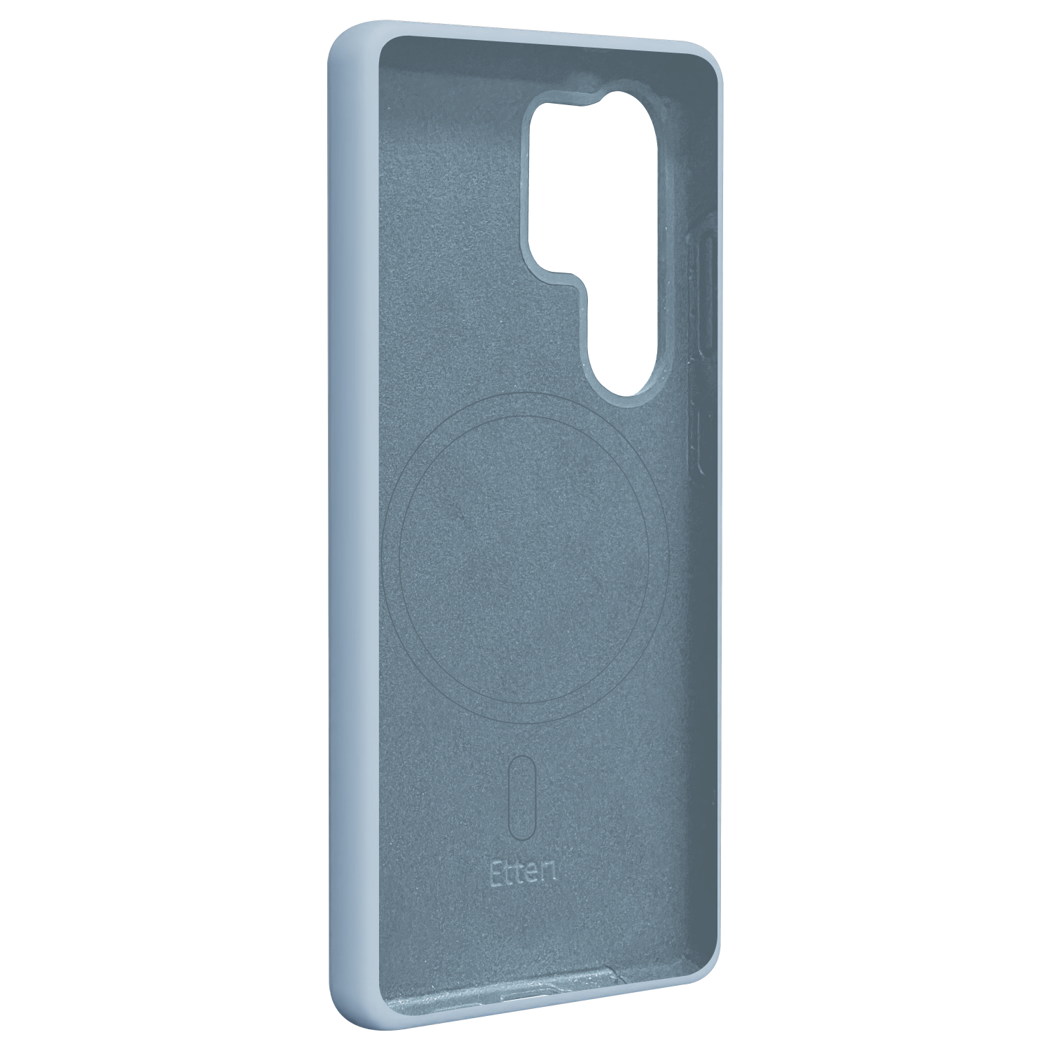 Etteri Silikon Mag-fodral för Samsung Galaxy S25 Ultra i ljusblå