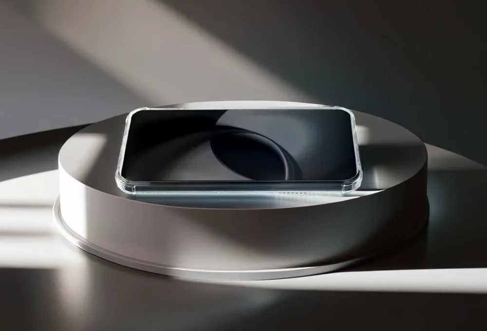 Clear Guard Mag iPhone 16 Pro Max-skydd transparent