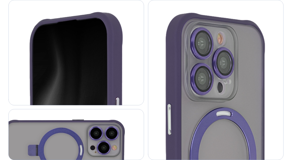 Ring Secure Mag-fodral för iPhone 13 6,1″ i lila
