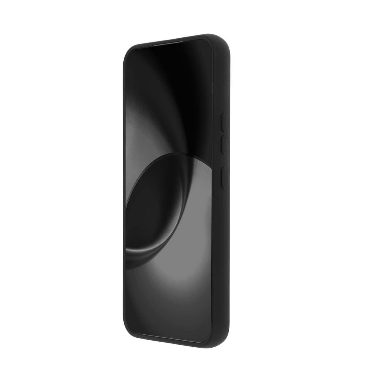 Silikon mjukfodral för Samsung Galaxy S24 Plus i svart