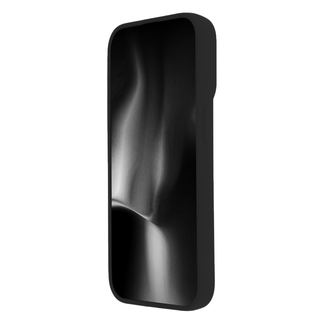 Silicon Soft Mag iPhone 16 Plus-fodral svart