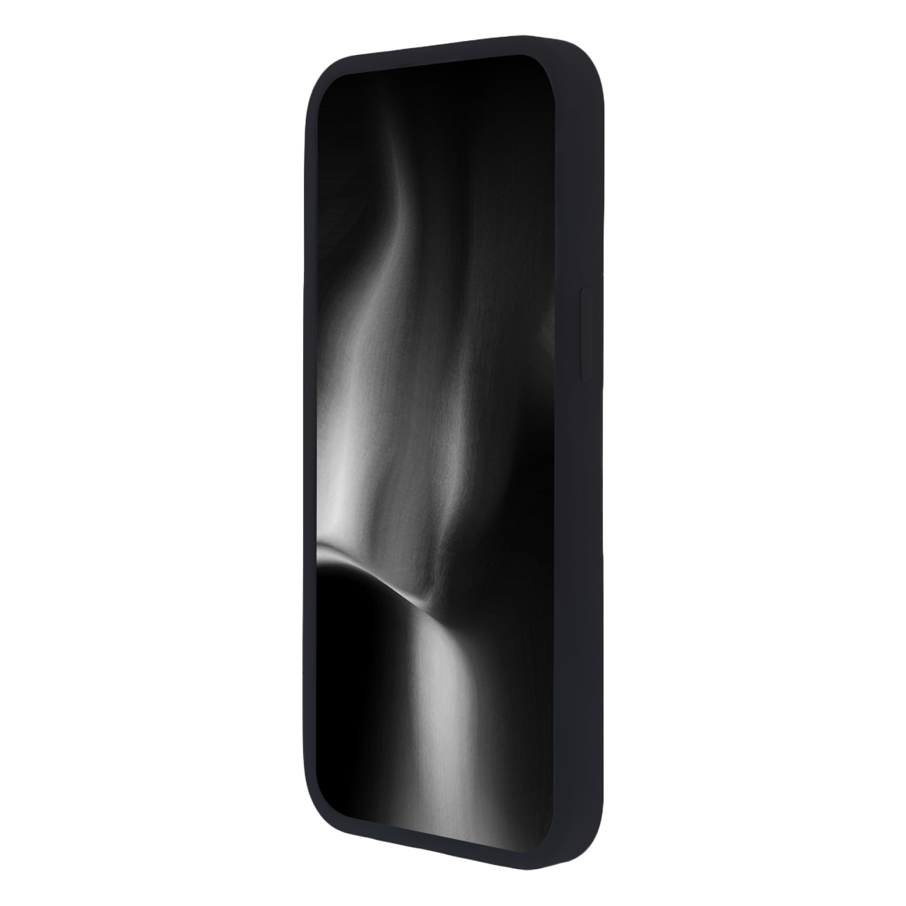 Mjuk Touch Mag-fodral för iPhone 15 Pro Max 6,7″ svart