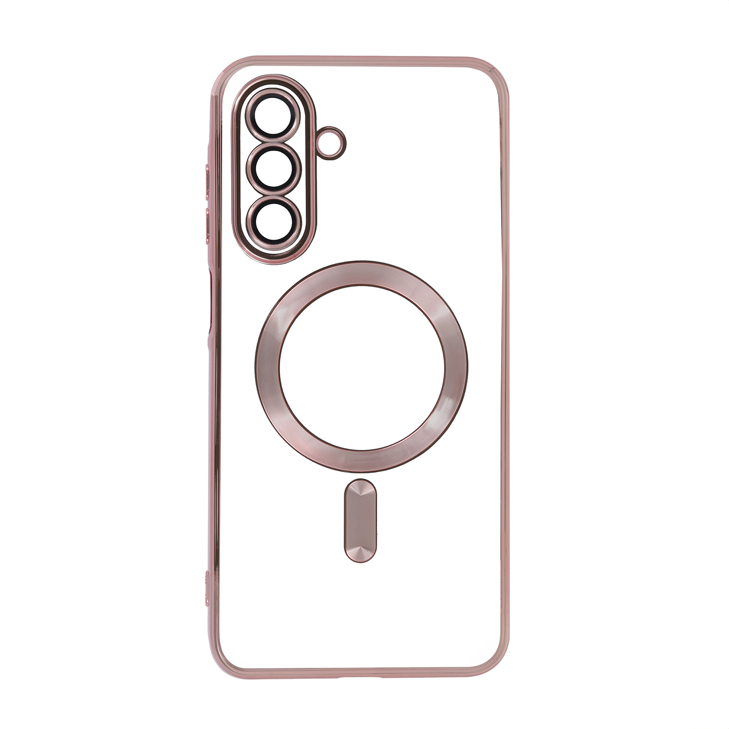 Color Chrome Mag case for Samsung Galaxy A26 5G rose gold