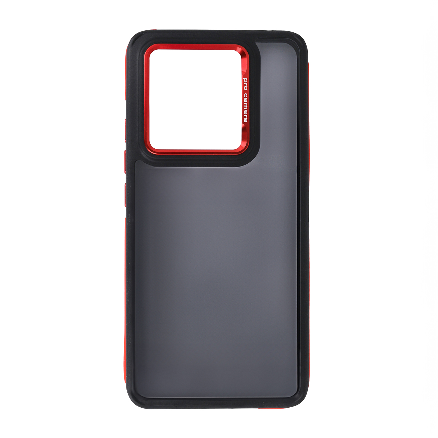 Crystal Black case for Xiaomi Redmi Note 14 5G (Global) red
