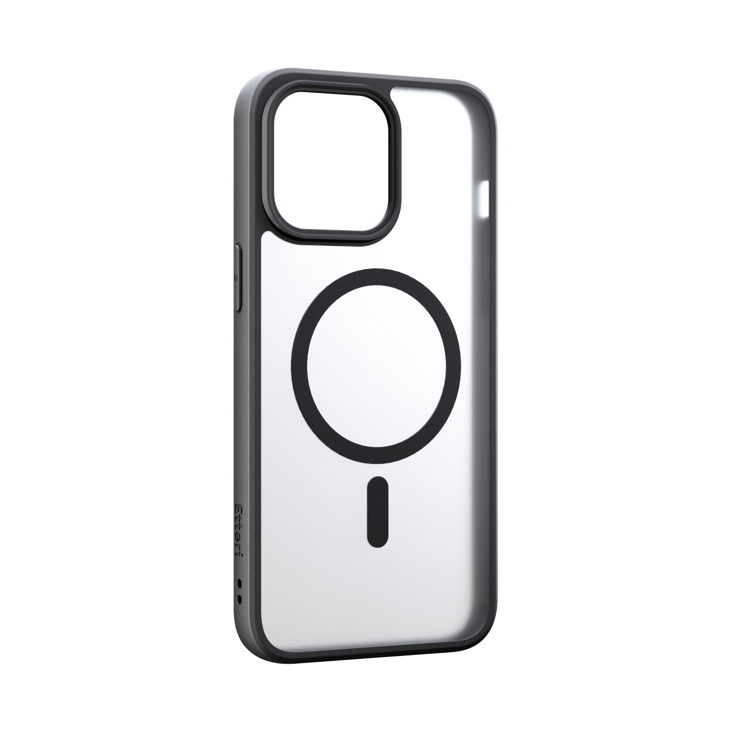 Etteri Matt Mag fodral för iPhone 15 Pro Max 6,7″ svart