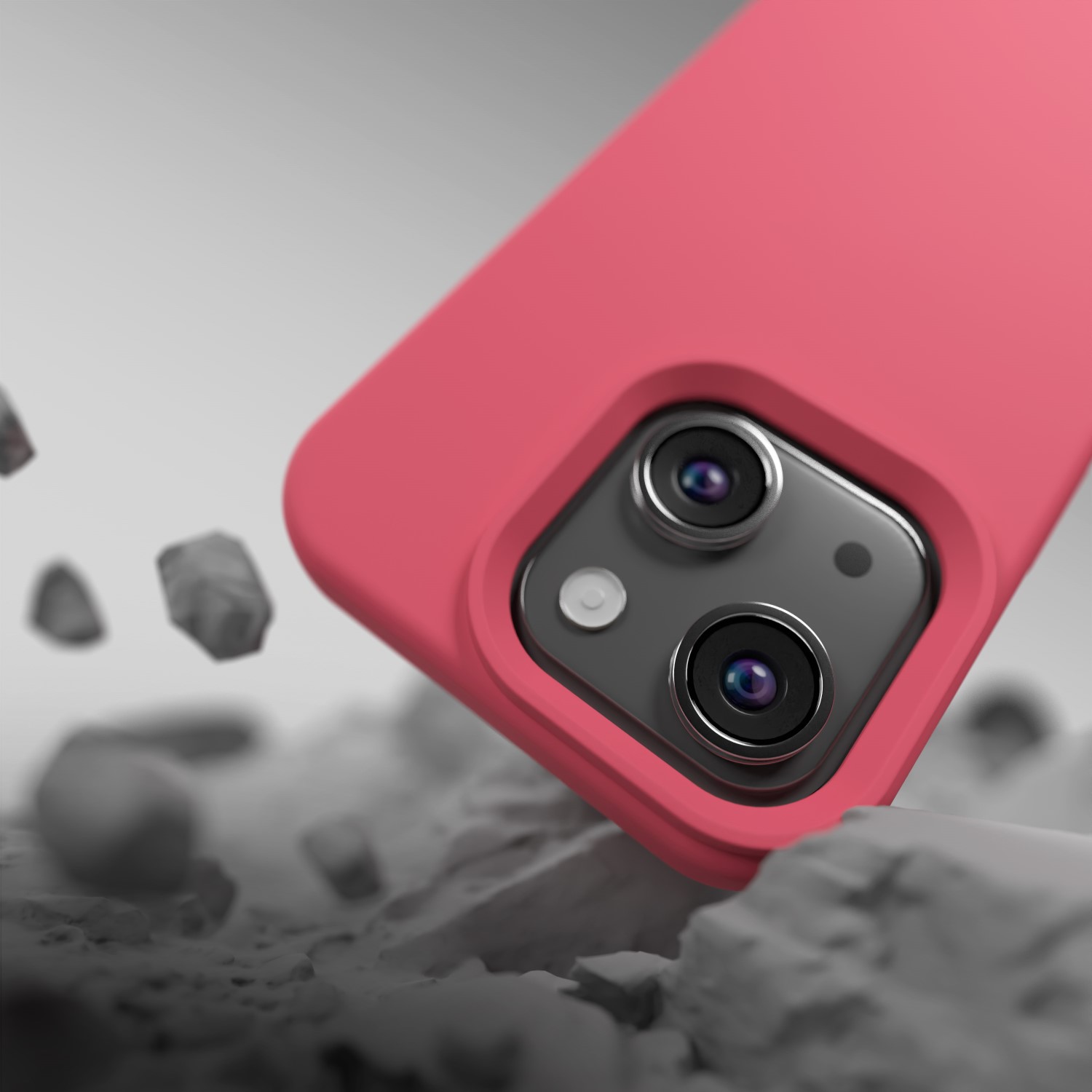 Etteri Silikonfodral för iPhone 11 hallon