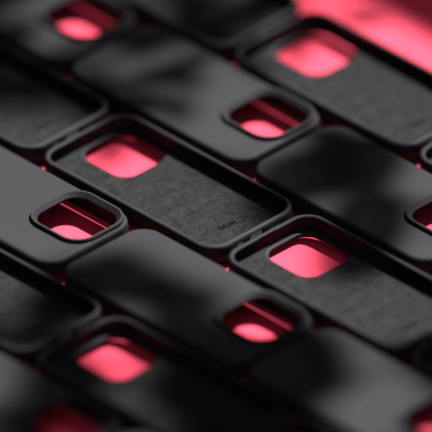 Etteri Silicone case for iPhone 13 6,1″ black