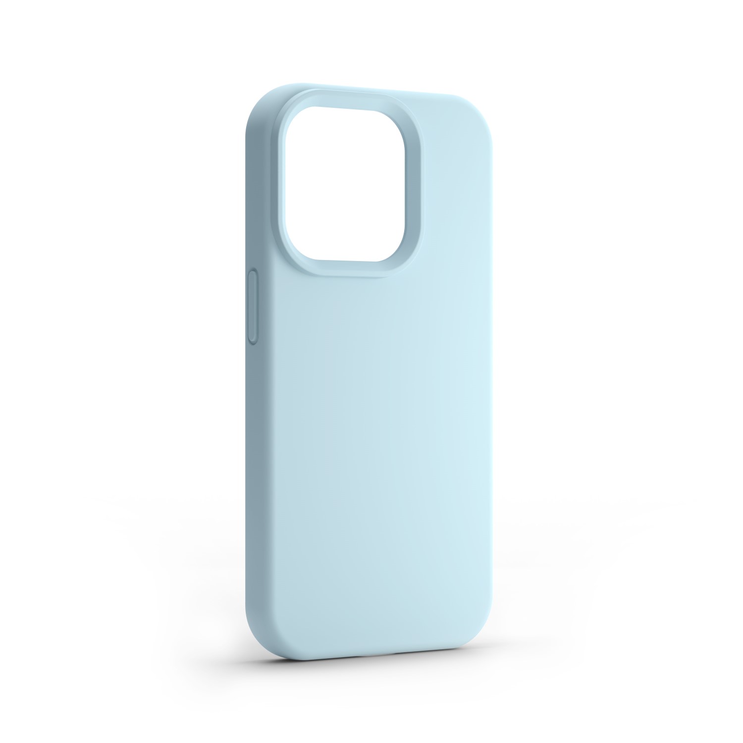 Etteri Silicone Mag case for iPhone 15 Pro 6,1″ light blue