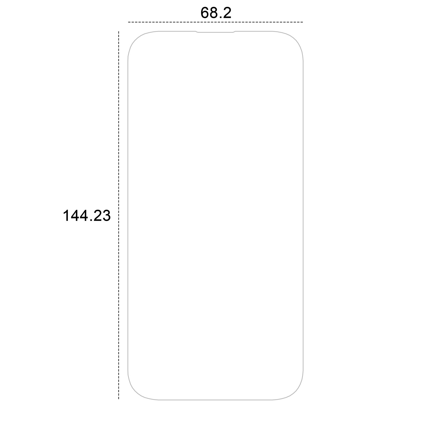Etteri hybrid glass for iPhone 15 6,1″